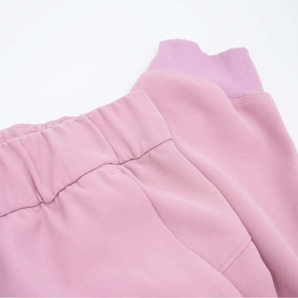 LULULEMON On The Fly Mid Rise Joggers Pink Taupe Size 6 - Picture 7 of 13